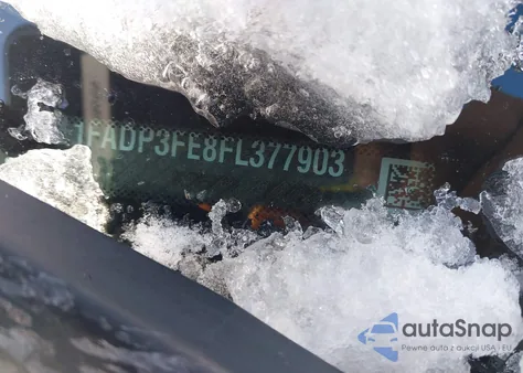 2015 Ford Focus Se z USA, uszkodzony, nr VIN 1FADP3FE8FL377903